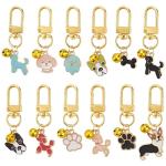 Colorful Pet Collar Pendant Charms - 12 Pack