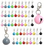 50 Pack Multicolor Pet Bells for Dogs and Cats