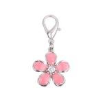 Bling Rhinestone Flower Pendant for Pets