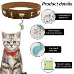 Colorful Gemstone Pet Collar Charms - 12 Pieces