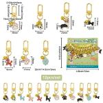 Colorful Pet Collar Pendant Charms - 12 Pack