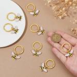 20PCS Cute Bee Keychains for Pets and Bags