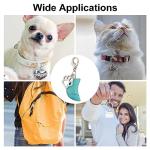 Colorful Gemstone Pet Collar Charms - 12 Pieces