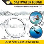 12 Stainless Steel Key Rings for Pets and DIY