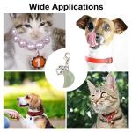 Colorful Gemstone Pet Collar Charms - 12 Pieces