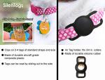 SilenTags Dog Tag Silencer with Air Tag Holder
