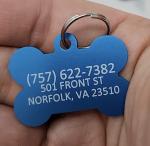 Custom Pet ID Tag for Dogs and Cats