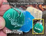 SilenTags Dog Tag Silencer with Air Tag Holder