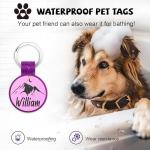 Personalized Waterproof Silicone Pet ID Tags