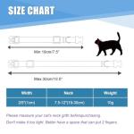 Personalized Reflective Cat Collar with ID Tag