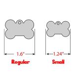 Custom Engraved Stainless Steel Dog ID Tag