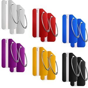 Colorful Aluminum Luggage Tags for Pet ID