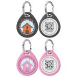 Personalized QR Code Dog Tags - 2 Pack