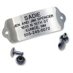 Personalized Silent Pet ID Tag for Cats & Dogs