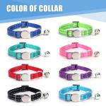 Personalized Reflective Cat Collar with ID Tag