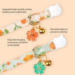 2 Pack Floral Cotton Breakaway Cat Collars