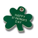Shamrock-Shaped Custom Pet ID Tag - Large