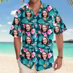Custom Hawaiian Shirt with Your Pet's Face