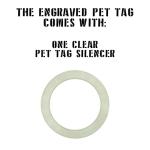 Custom Seizures Alert Pet ID Tags - Stainless Steel
