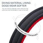 Personalized Reflective Dog Collar with Embroidered Info