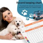 Soft Adjustable Puppy Collars with ID Bands, 12 Pack