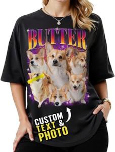 Custom Dog Shirt with Your Pet's Face