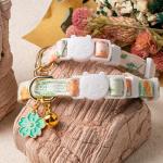 2 Pack Floral Cotton Breakaway Cat Collars