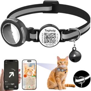 Waterproof Cat Collar with Airtag Holder