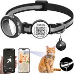 Waterproof Cat Collar with Airtag Holder