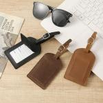 Ringsun Leather Luggage Tags - 6 Pack