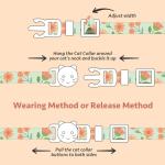 2 Pack Floral Cotton Breakaway Cat Collars