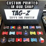 Custom Seizures Alert Pet ID Tags - Stainless Steel