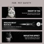 Waterproof Cat Collar with Airtag Holder