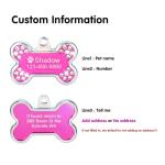 Custom Engraved Dog Tags with Rhinestones