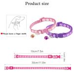 Adjustable Puppy ID Collars with Bells - 19 Pack