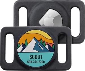 Personalized Dog Collar Holder for Airtag