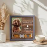 Personalized Pet Memorial Frame for Dogs and Cats