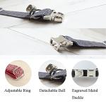 Custom Plaid Cat Collar with Name Plate and Bell