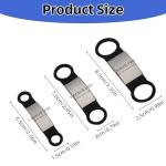 Personalized Silicone Pet ID Tags Set of 6