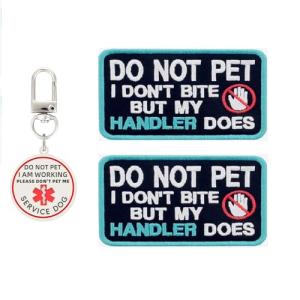 Do Not Pet Patches - 2 Pack for Dogs