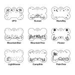 Custom Engraved Stainless Steel Dog ID Tag