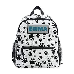 Personalized Dog Paw Kids Backpack for Toddlers