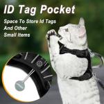 Escape-Proof Cat Harness and Leash Set, Black