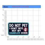 Do Not Pet Patches - 2 Pack for Dogs