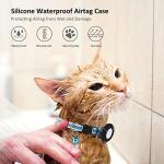 AirTag Cat Collar Holder - 2 Pack Waterproof Case