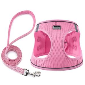 BOOMIBOO Adjustable No Pull Dog Harness and Leash Set