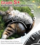 Escape-Proof Soft Cat Harness and Leash Set