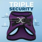 Step-in Air Harness for Dogs and Cats - Purple