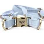 Personalized Organic Cotton Step-in Dog Harness