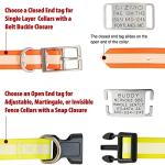 Personalized Slide-On Engraved Dog ID Tags